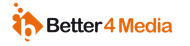 Better4Media logo