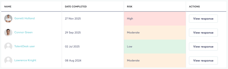 TalentDesk's classification tool